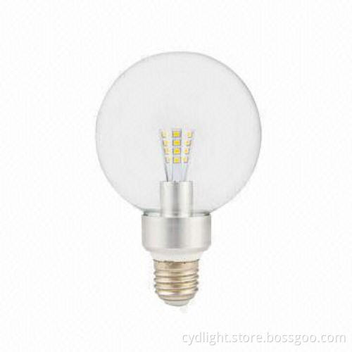 E27 G95 LED Bulb, 470lm, 5W, Dimmable, 2,700-6,500K Color Temperature
